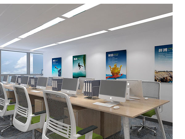 濟南辦公室裝修如何提升室內(nèi)視覺效果，進來看看就知道了!