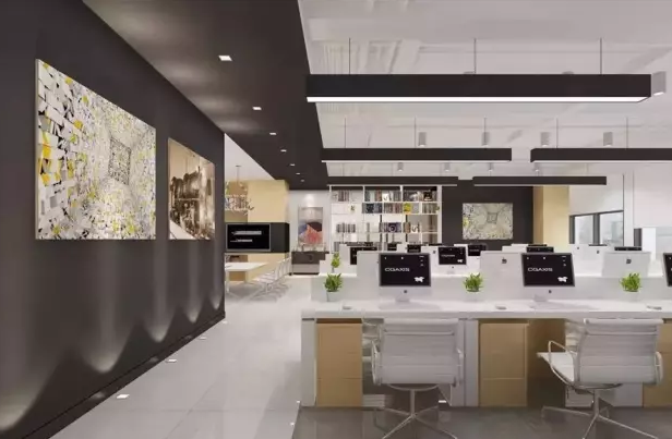 300㎡辦公室裝修效果圖賞析，讓您的辦公室獨(dú)領(lǐng)風(fēng)騷!!!